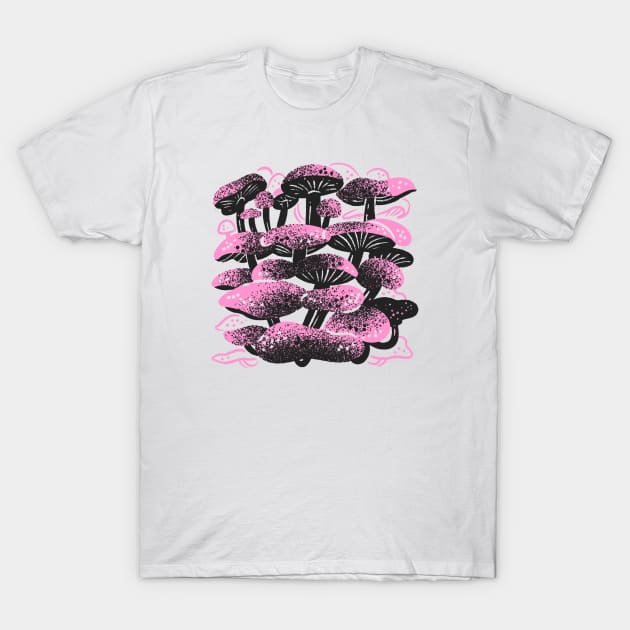 Mushroom T-Shirt by JordanKay